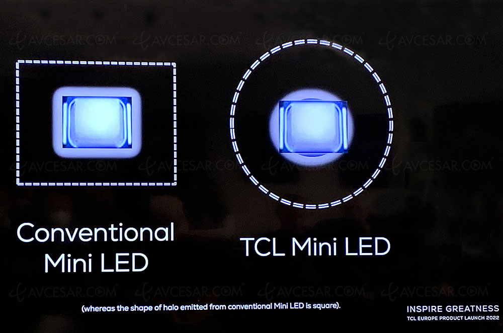 Televisor TCL C805 4K Ultra HD: Mini LED, 1300 nits, HDR10, Dolby  Vision/Atmos, 144 Hz y Google TV