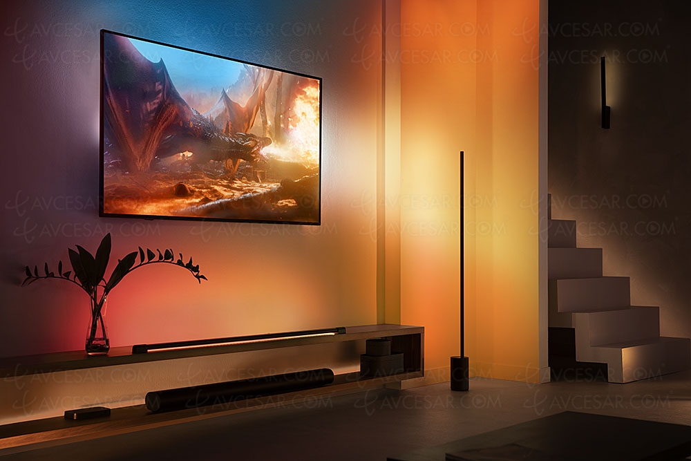 Supporto Da Parete Per Philips Hue Bridge Pro (2025) – Adesivi 3M Inclusi, Montaggio Senza Fori, Nero